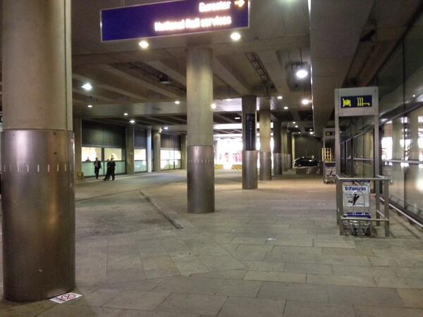 St Pancras loading dock