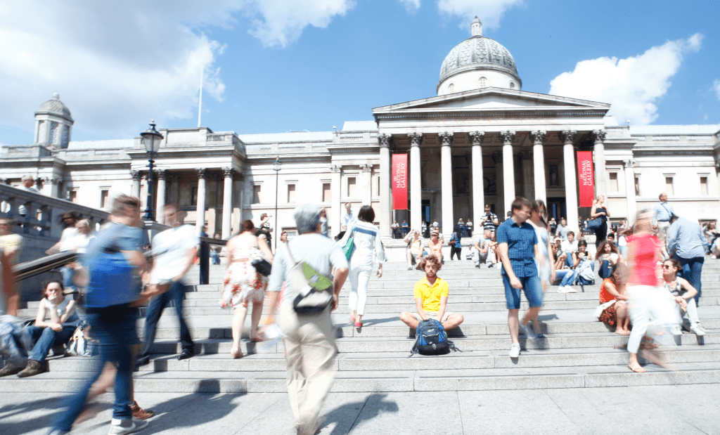 Trafalgar Square Steps