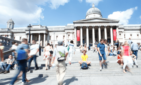 Trafalgar Square Steps